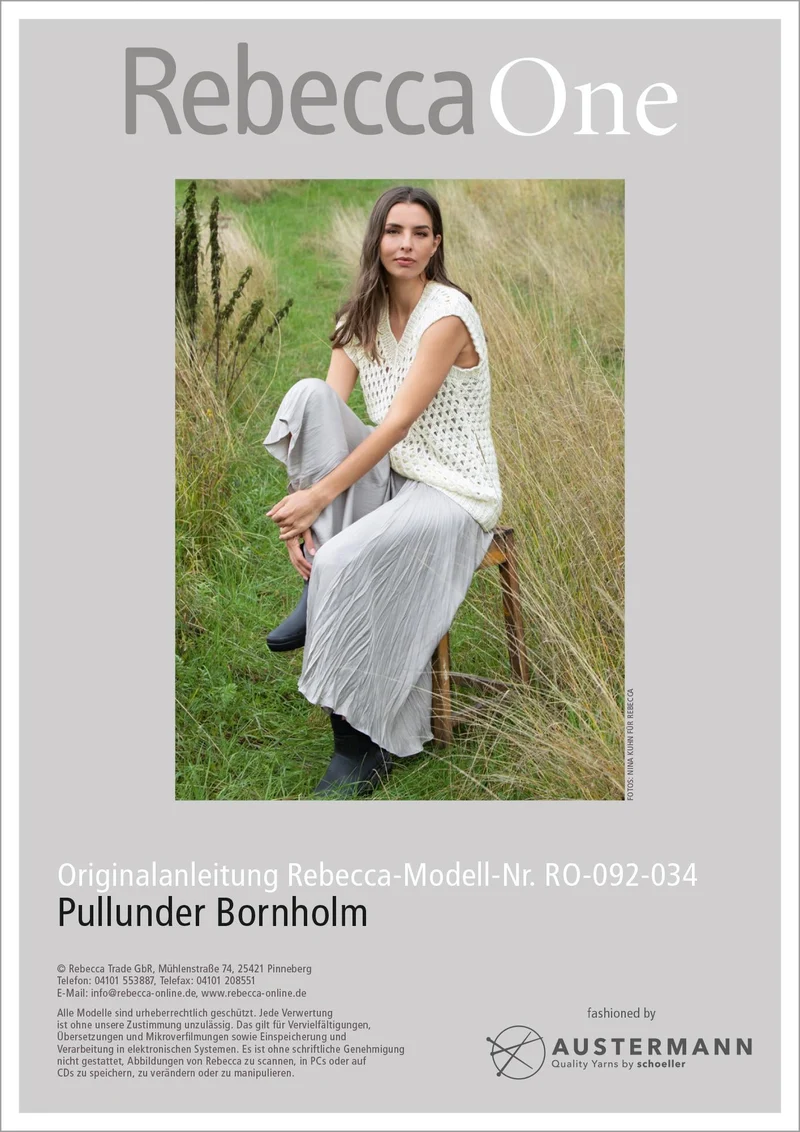 Anleitung - Pullunder Bornholm