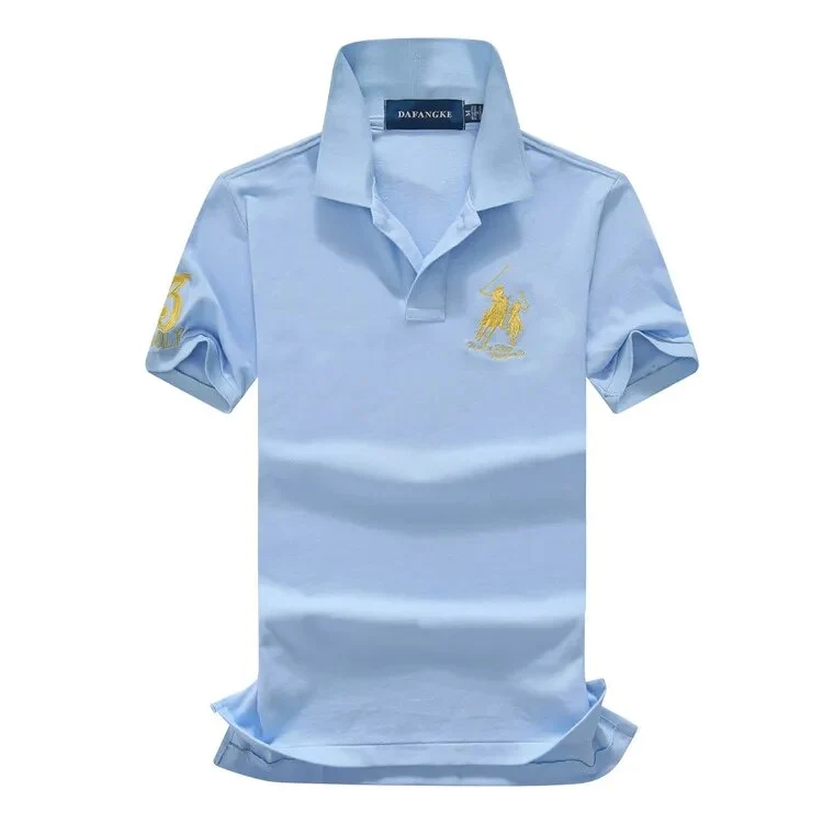 Herren Poloshirt POLO Shirt Zip Kontrast Kragen Kurzarm Slim Fit Hemd Polohemd