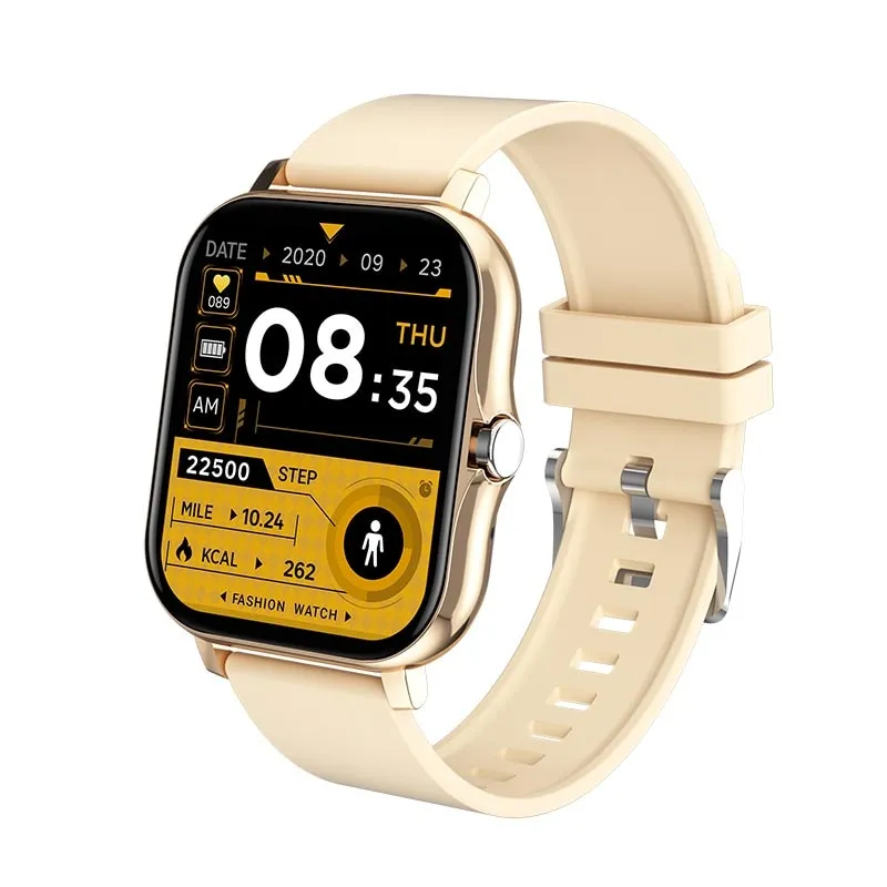 Frauen Smart Watch Männer Farbdisplay Full Touch Fitness Tracker Bluetooth Damen