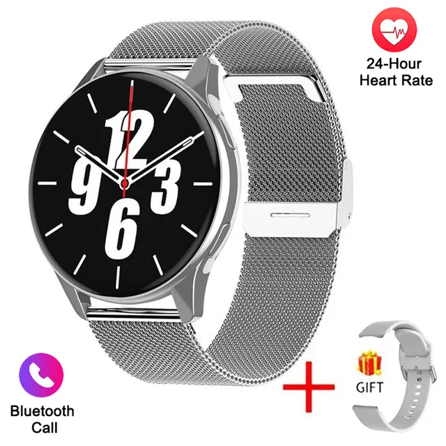 Frauen Smart Watch Männer Farbdisplay Full Touch Fitness Tracker Bluetooth Damen