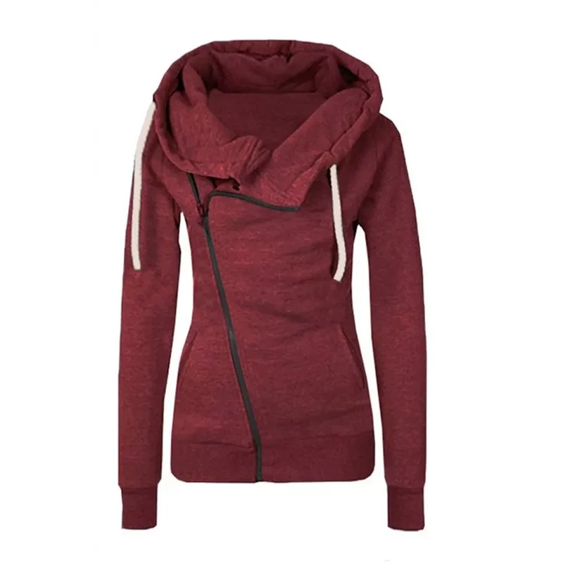 Damen Pullover Kapuzenpullover Sweatjacke Sweatshirt Hoodie Jacke Pulli Kapuze