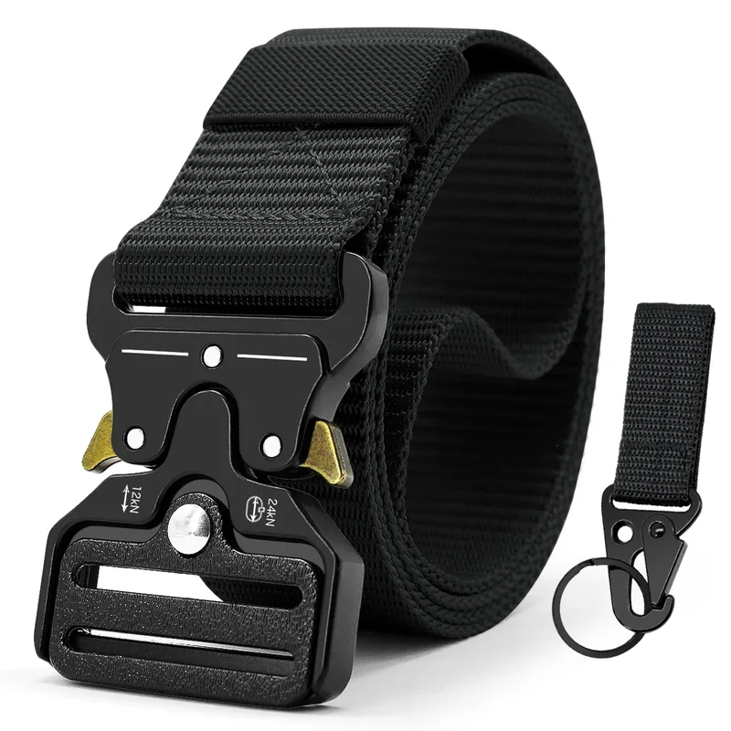 Herren Gürtel Armee Militär Military Belt Nylon Taktische Schnalle