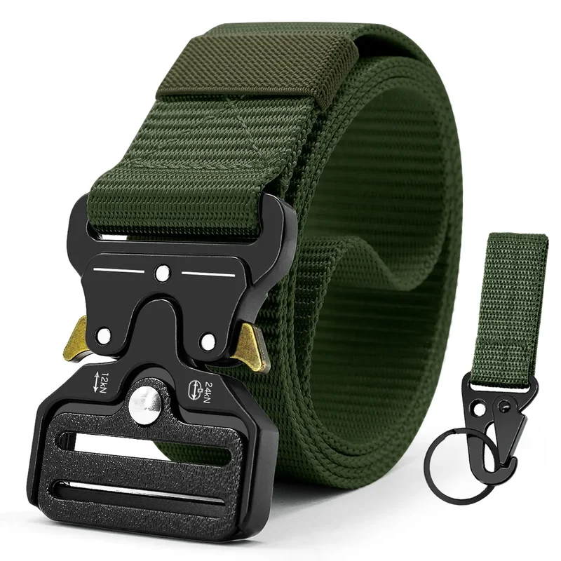 Herren Gürtel Armee Militär Military Belt Nylon Taktische Schnalle