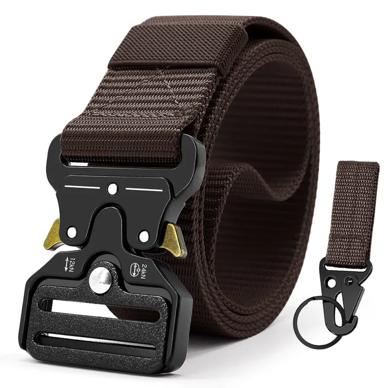 Herren Gürtel Armee Militär Military Belt Nylon Taktische Schnalle