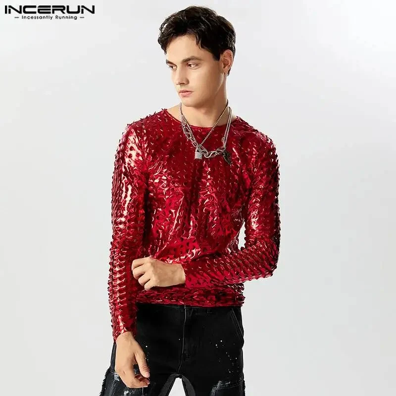 Fetisch Fashion Männer Sexy Bodysuits Herren Body Shirts Hemd Transparent Club