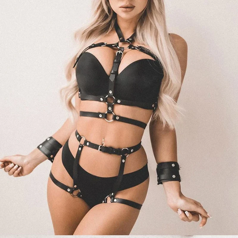 Intimo Lingerie Sexy Toy Bdsm Bondage Sadomaso Fetish Reggiseno a Catenelle Body