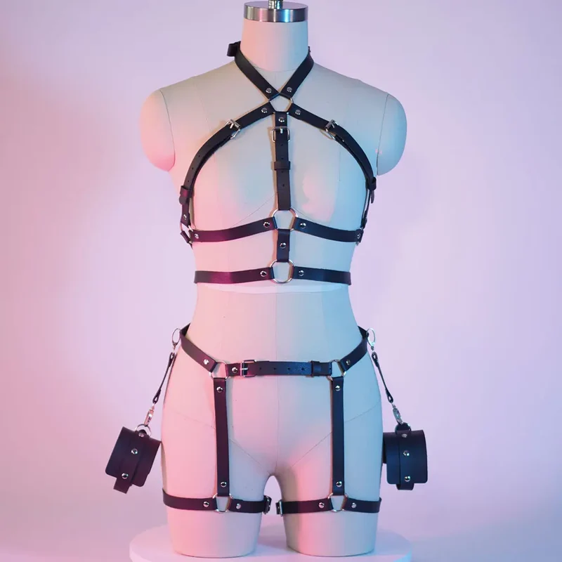 Intimo Lingerie Sexy Toy Bdsm Bondage Sadomaso Fetish Reggiseno a Catenelle Body