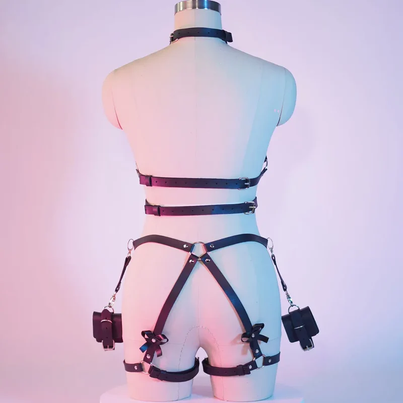 Intimo Lingerie Sexy Toy Bdsm Bondage Sadomaso Fetish Reggiseno a Catenelle Body