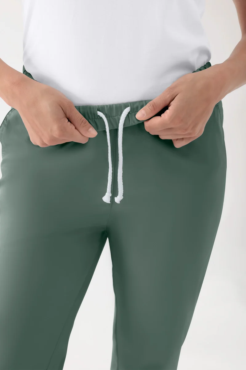 CORE Hose Unisex - hoher Bund dunkelgrün