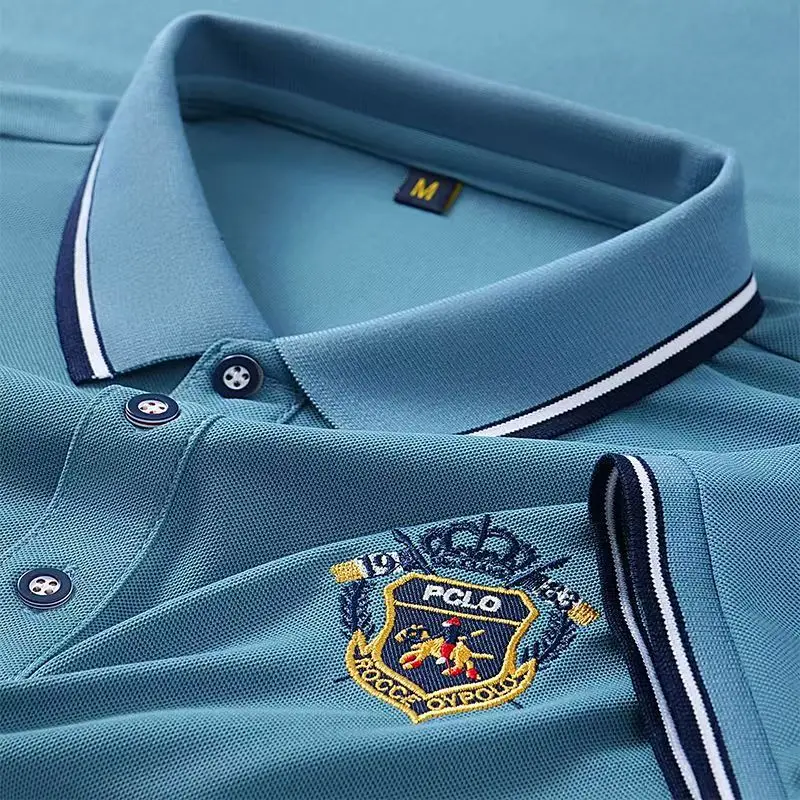 Herren Poloshirt POLO Shirt T-Shirt Kurzarm Zipper Hemd Fashion Polohemd NEU