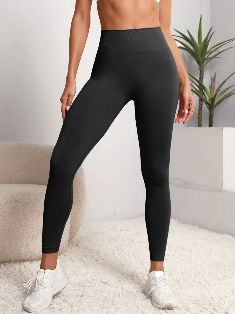 Leggins Donna Push up Vita Alta Pantaloni Sportivi Fitness Yoga Palestra Tuta