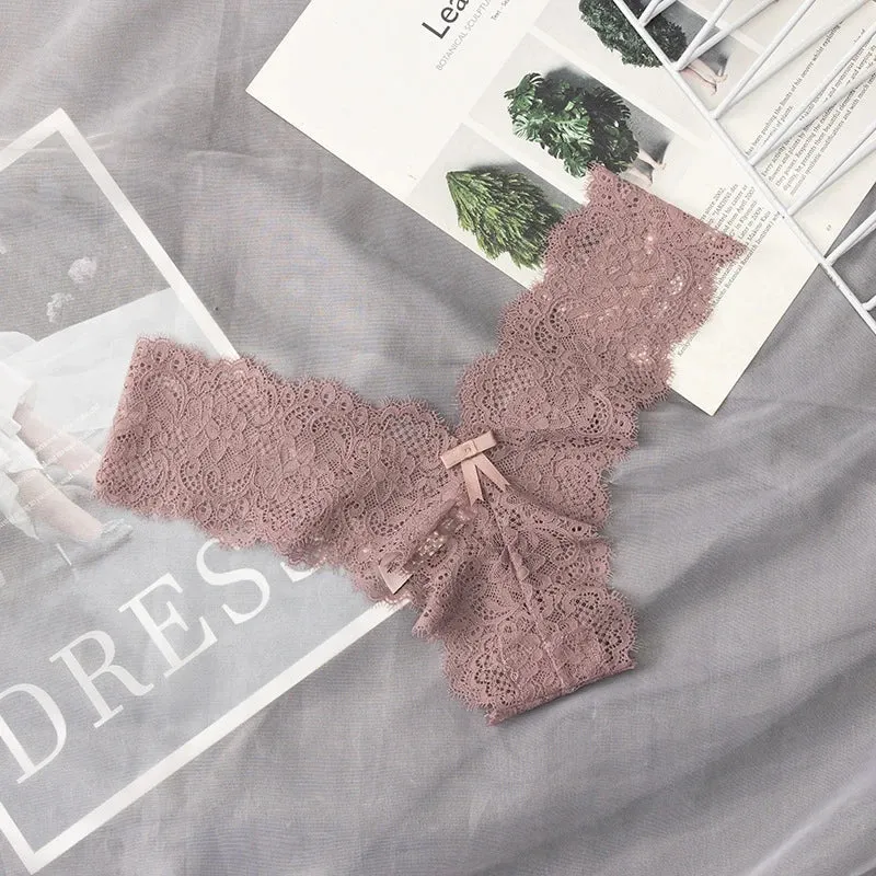 Frauen Spitze Tanga G-String Höschen Sexy Schlüpfer Slip Dessous Unterwäsche