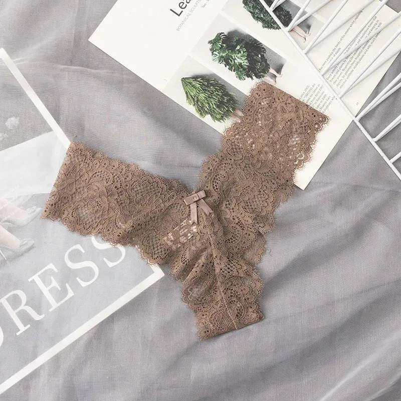 Frauen Spitze Tanga G-String Höschen Sexy Schlüpfer Slip Dessous Unterwäsche