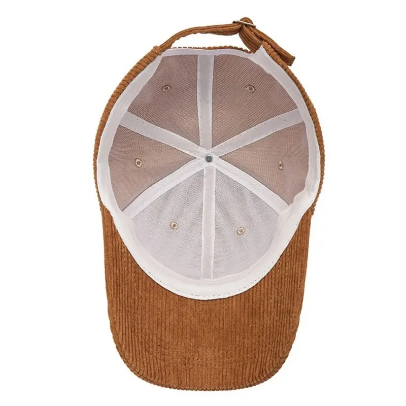 Basecap Baseball Cap Cord Look Mütze Kappe Männer Frauen Cappy Schirmmützen Hut