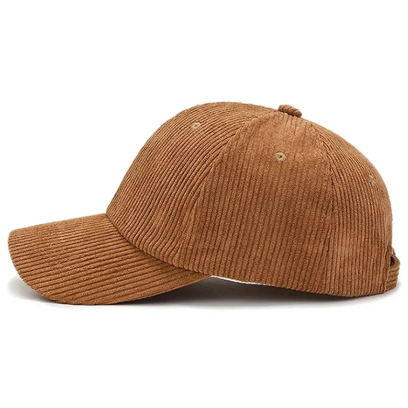 Basecap Baseball Cap Cord Look Mütze Kappe Männer Frauen Cappy Schirmmützen Hut