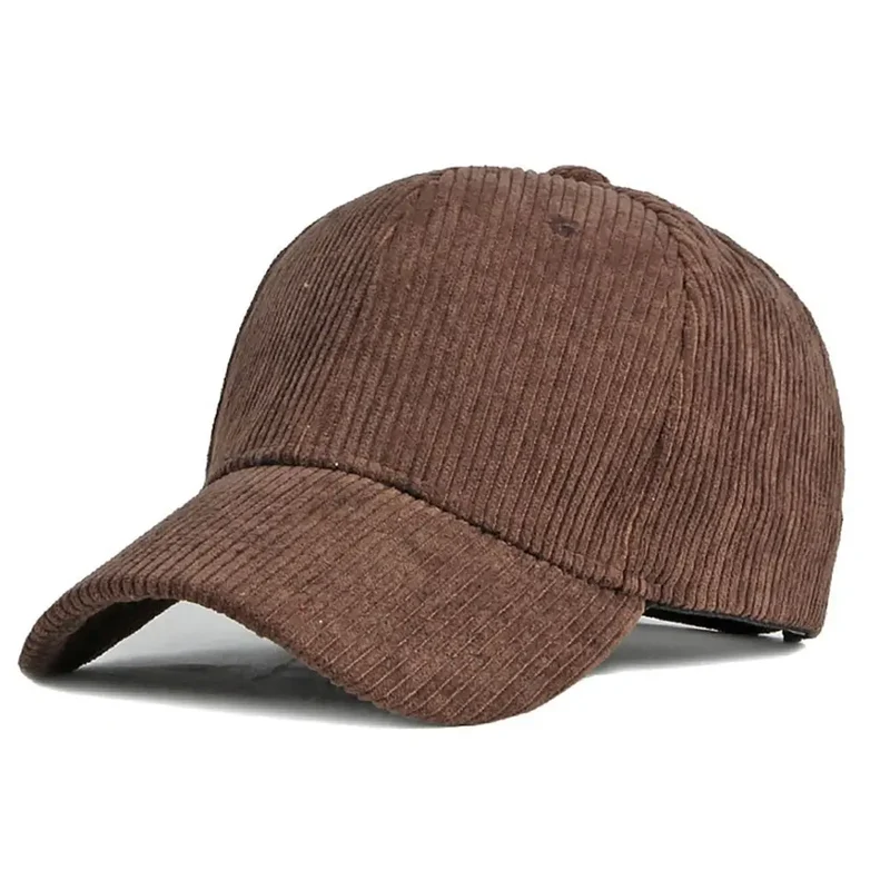 Basecap Baseball Cap Cord Look Mütze Kappe Männer Frauen Cappy Schirmmützen Hut