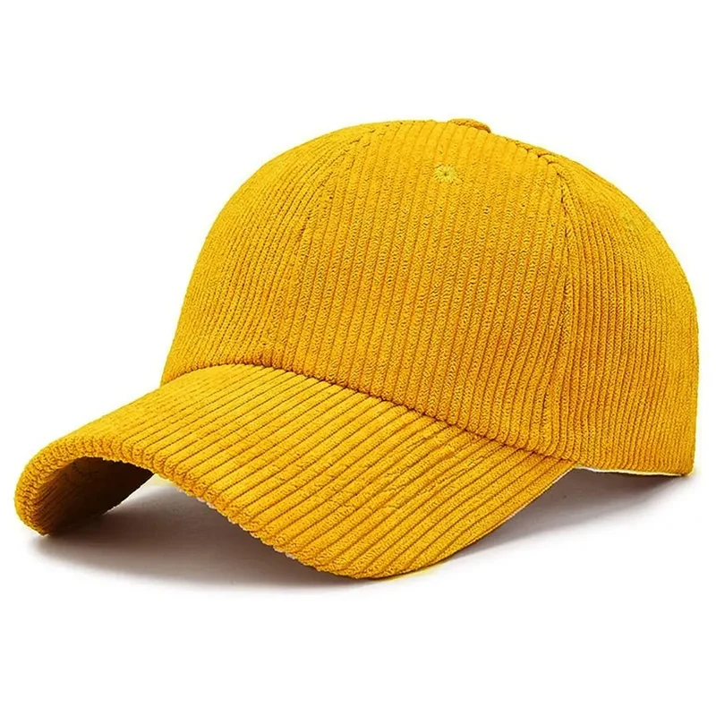 Basecap Baseball Cap Cord Look Mütze Kappe Männer Frauen Cappy Schirmmützen Hut