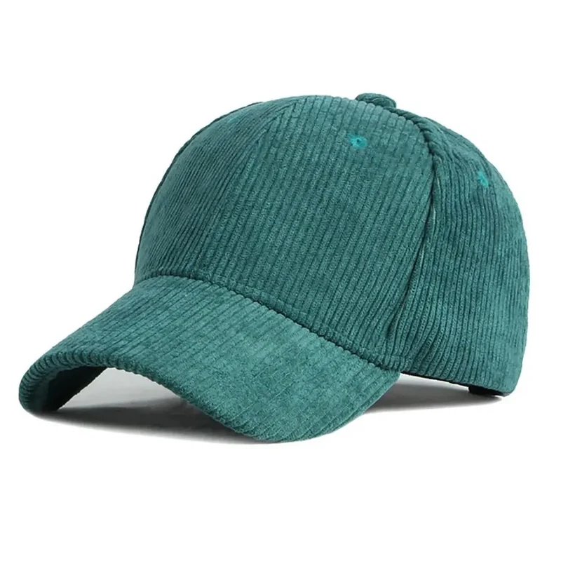 Basecap Baseball Cap Cord Look Mütze Kappe Männer Frauen Cappy Schirmmützen Hut