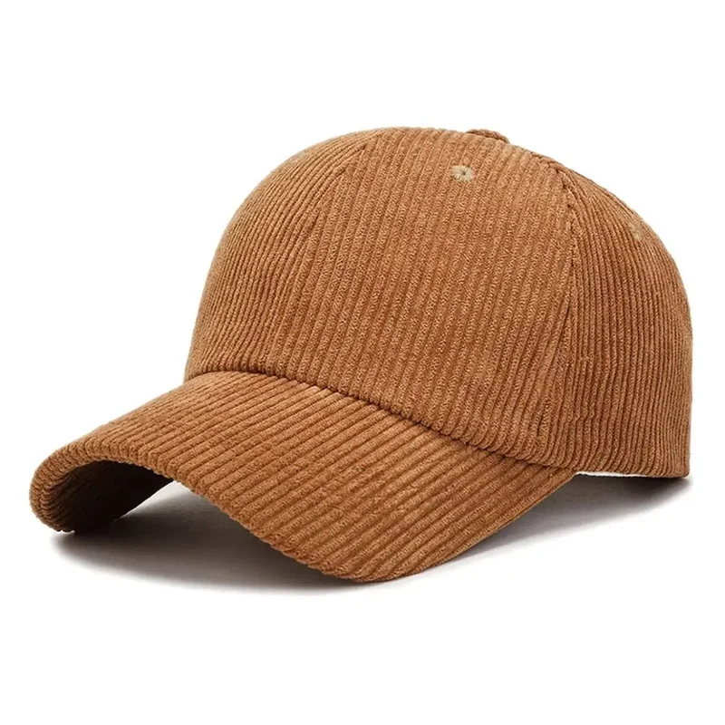 Basecap Baseball Cap Cord Look Mütze Kappe Männer Frauen Cappy Schirmmützen Hut