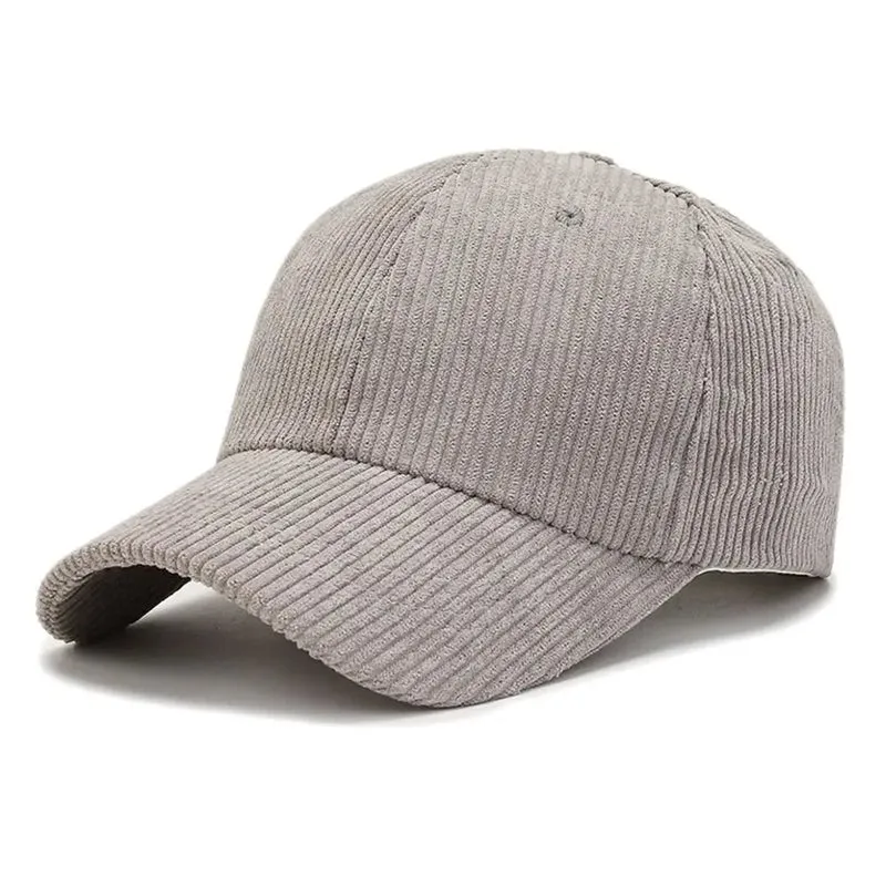 Basecap Baseball Cap Cord Look Mütze Kappe Männer Frauen Cappy Schirmmützen Hut