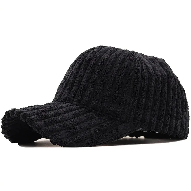 Basecap Baseball Cap Cord Look Mütze Kappe Männer Frauen Cappy Schirmmützen