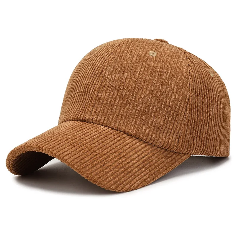 Basecap Baseball Cap Cord Look Mütze Kappe Männer Frauen Cappy Schirmmützen