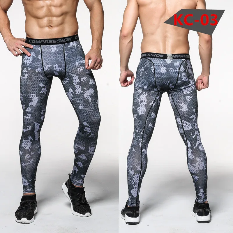 Herren Leggings Sporthose Jogginghose Trainingshose Lauf Hose Kompressionshose