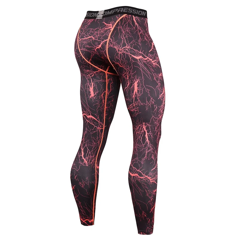 Herren Leggings Sporthose Jogginghose Trainingshose Lauf Hose Kompressionshose