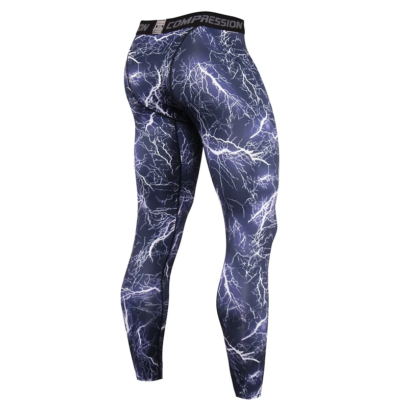 Herren Leggings Sporthose Jogginghose Trainingshose Lauf Hose Kompressionshose