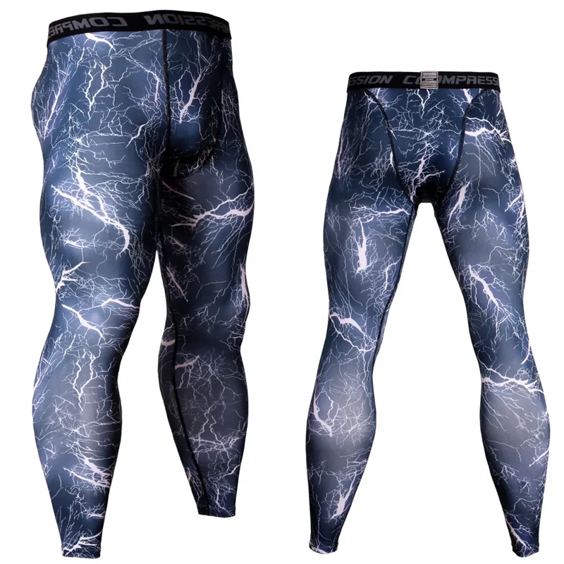 Herren Leggings Sporthose Jogginghose Trainingshose Lauf Hose Kompressionshose