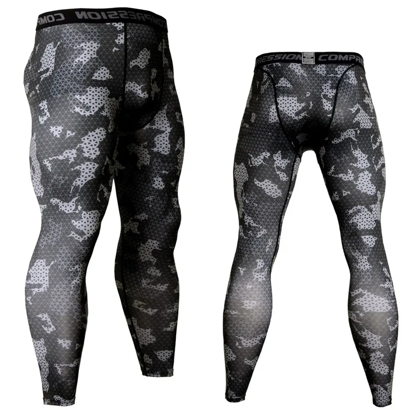 Herren Leggings Sporthose Jogginghose Trainingshose Lauf Hose Kompressionshose