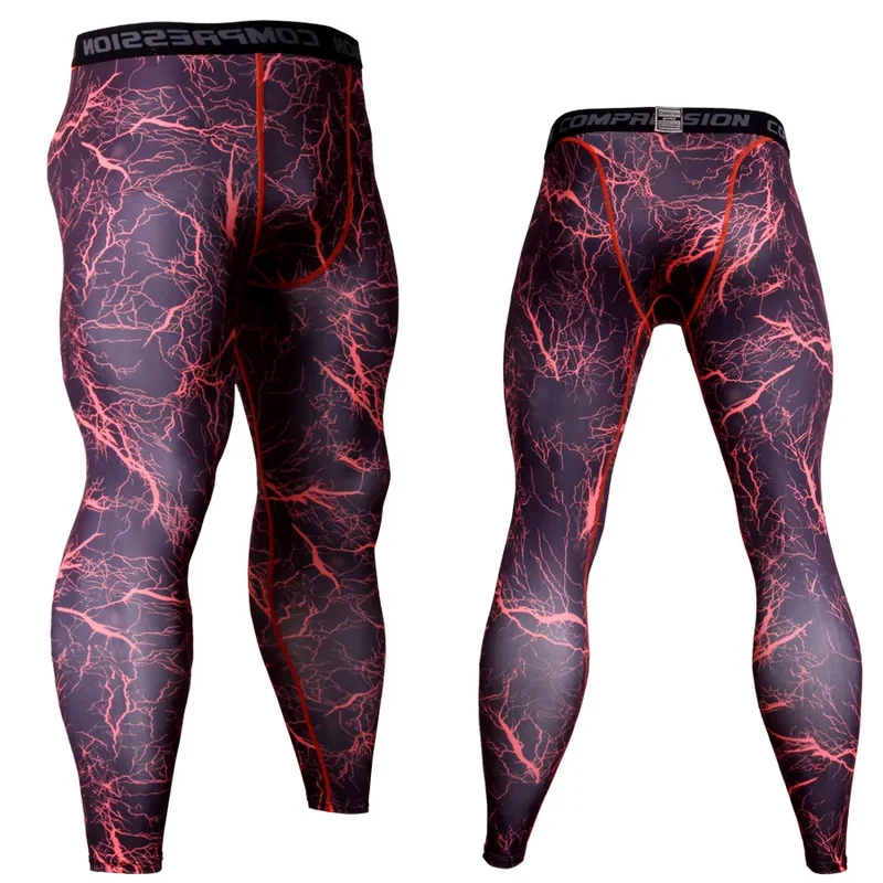 Herren Leggings Sporthose Jogginghose Trainingshose Lauf Hose Kompressionshose