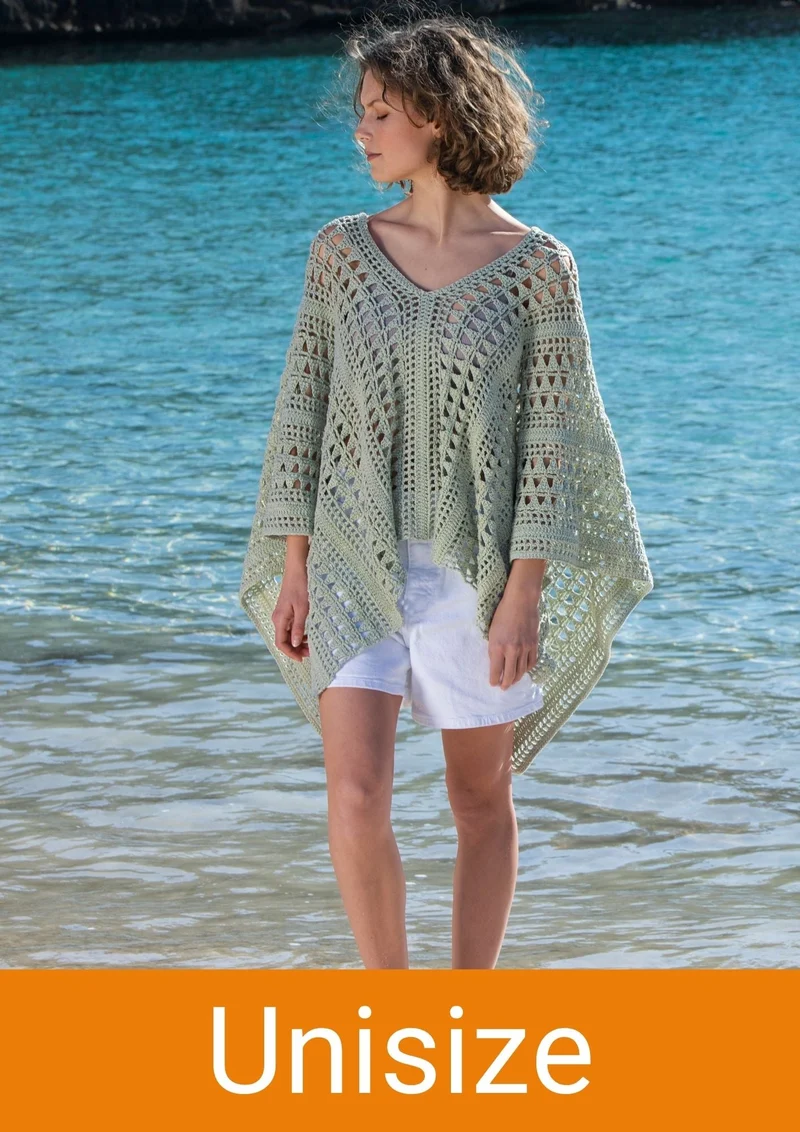 Häkelponcho Ibiza