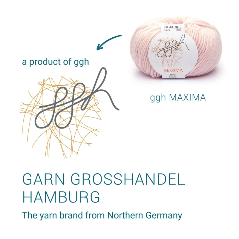 ggh Maxima | Merinowolle | 110m/50g | 015 - Apricot
