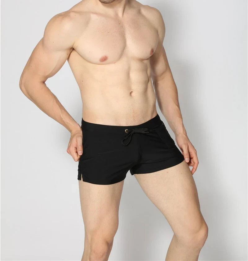 Herren Badehose Badeshort Kurze Hose Shorts Schwimmhose 100% Polyester NEU