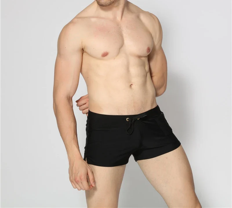 Herren Badehose Badeshort Kurze Hose Shorts Schwimmhose 100% Polyester NEU