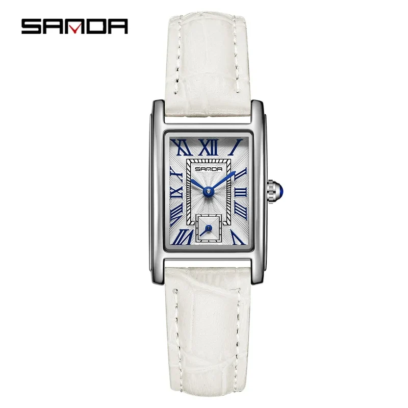 Damen Armbanduhr Armband Uhren Luxus Quarz Uhr Silber Gold Business Quarzuhr