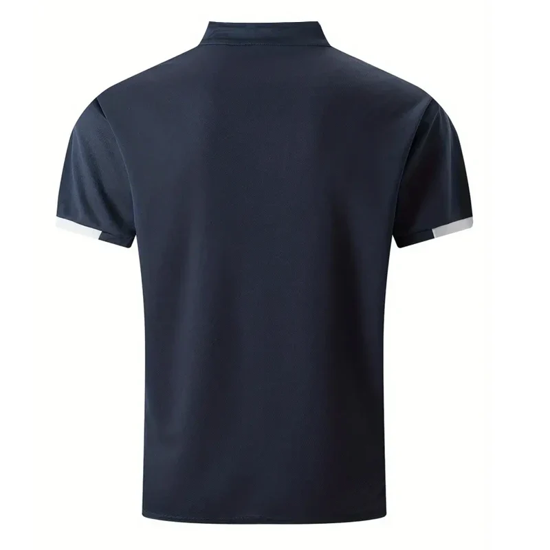 Herren Poloshirt POLO Shirt T-Shirt Kurzarm Zipper Hemd Fashion Polohemd NEU