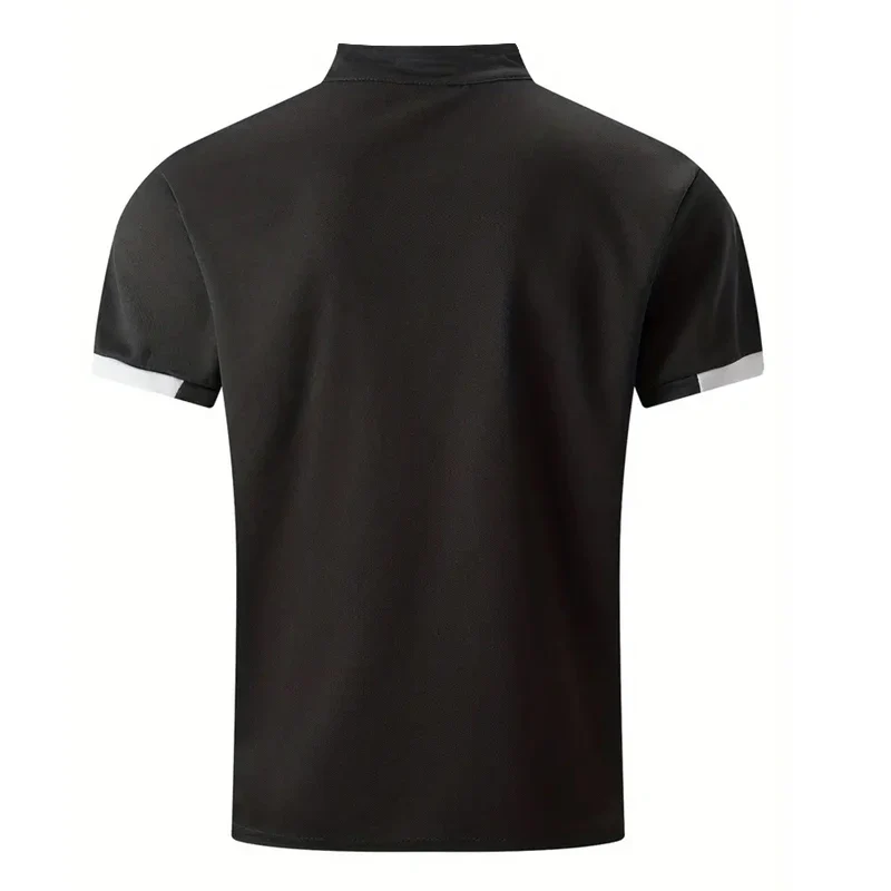 Herren Poloshirt POLO Shirt T-Shirt Kurzarm Zipper Hemd Fashion Polohemd NEU