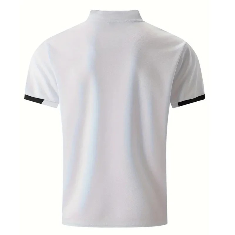 Herren Poloshirt POLO Shirt T-Shirt Kurzarm Zipper Hemd Fashion Polohemd NEU