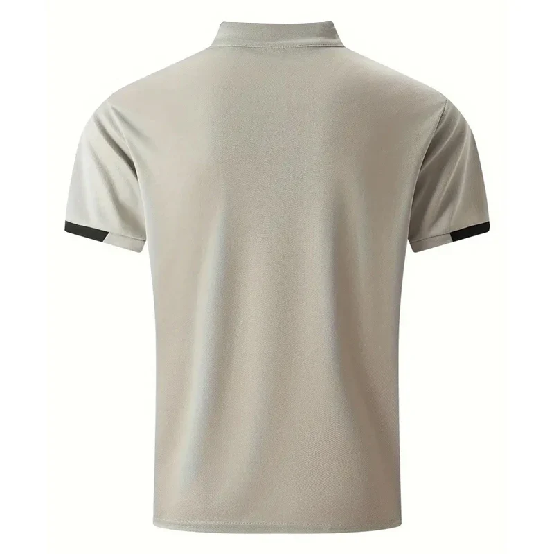 Herren Poloshirt POLO Shirt T-Shirt Kurzarm Zipper Hemd Fashion Polohemd NEU