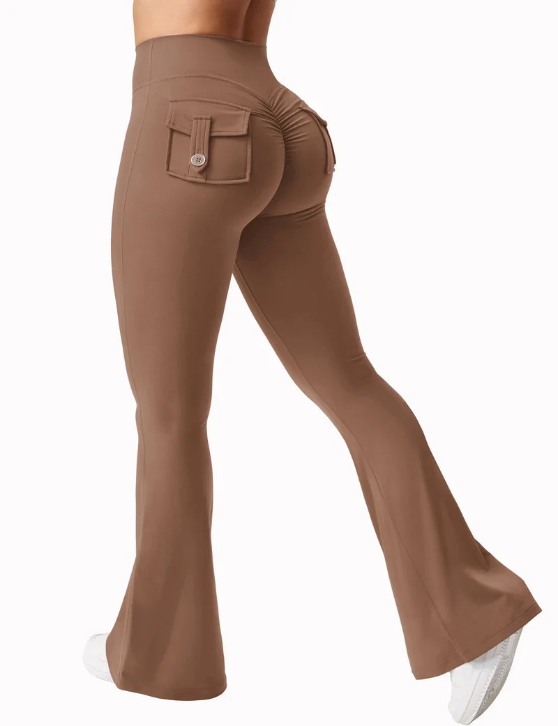 Yoga Hose Damen Leggings Stretch Fitness Sport Leggins Jogginghose Stretchhose
