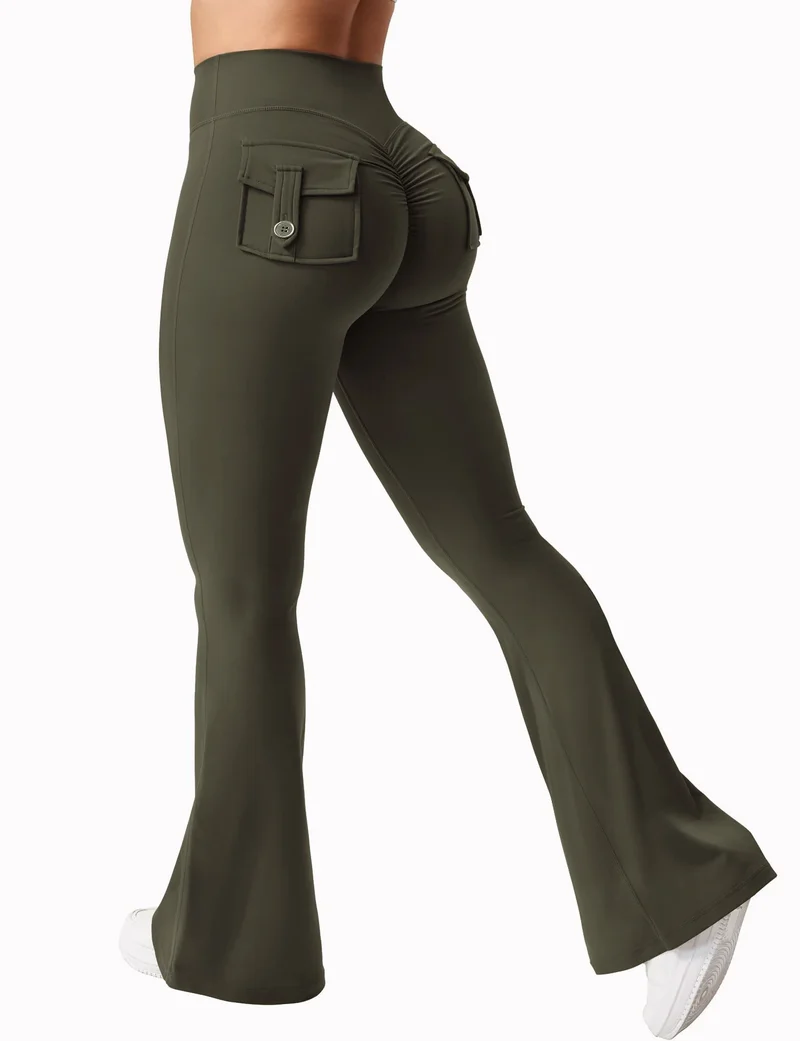 Yoga Hose Damen Leggings Stretch Fitness Sport Leggins Jogginghose Stretchhose