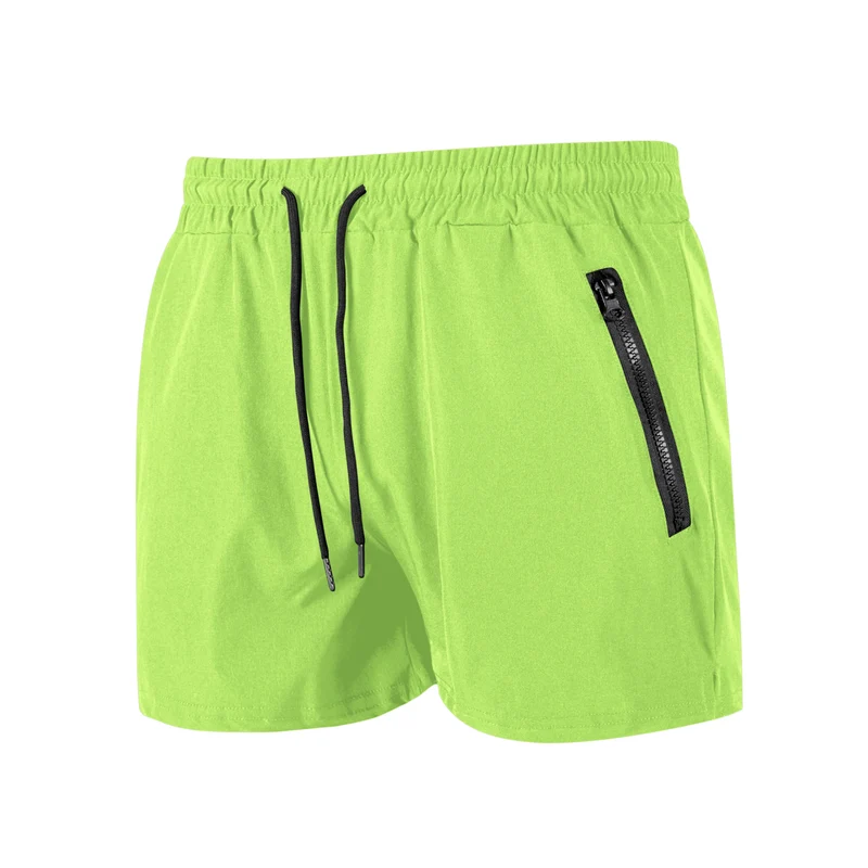 Herren-Badehose mit Reißverschlusstaschen, Netzfutter, Sommer-Strand-Boardshorts, schnell trocknend, zum Schwimmen, Badeanzug, Badebekleidung