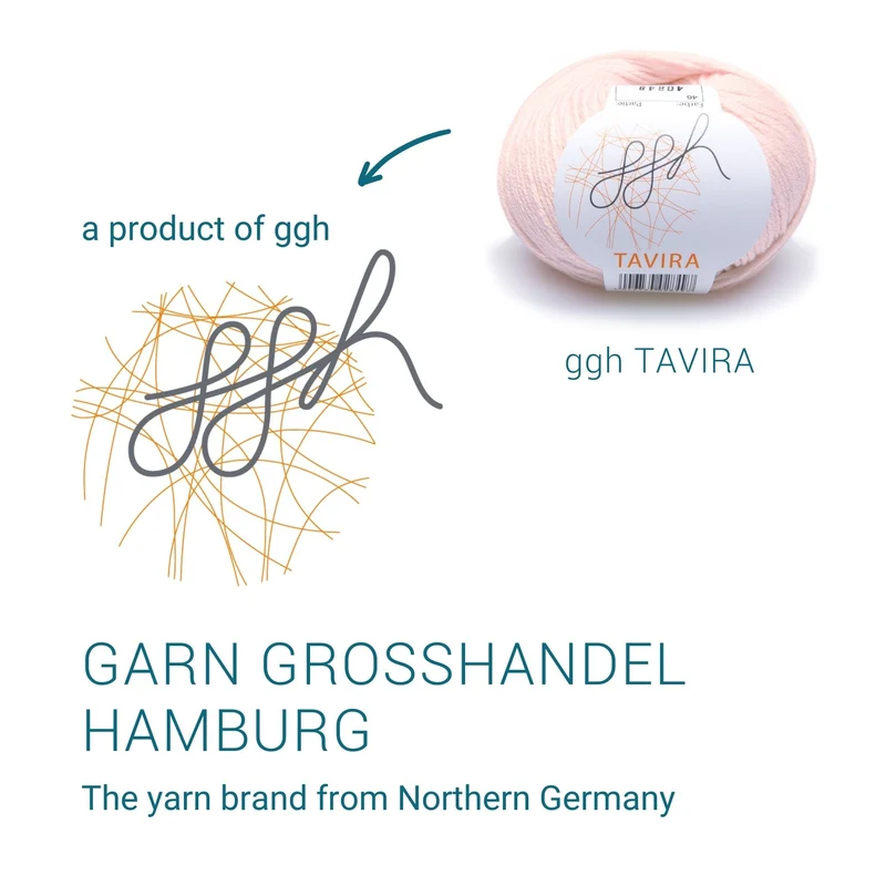 ggh Tavira | 100% Baumwolle | 80m/50g | 046 - Puder-Rosa