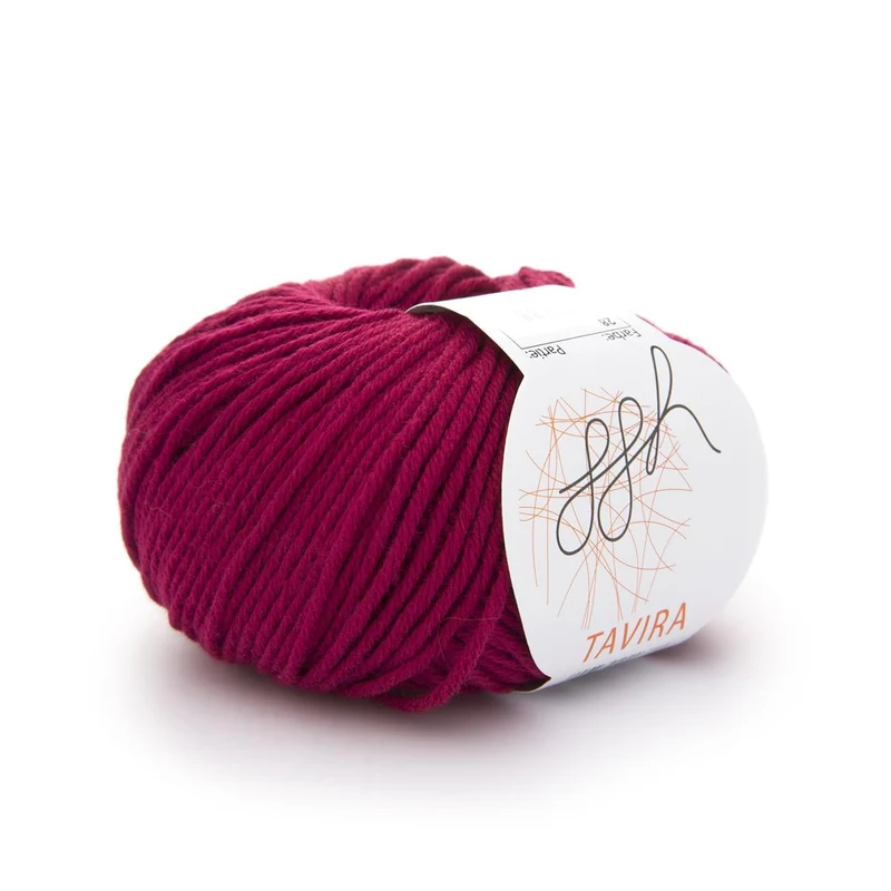 ggh Tavira | 100% Baumwolle | 80m/50g | 028 - Scharlachrot