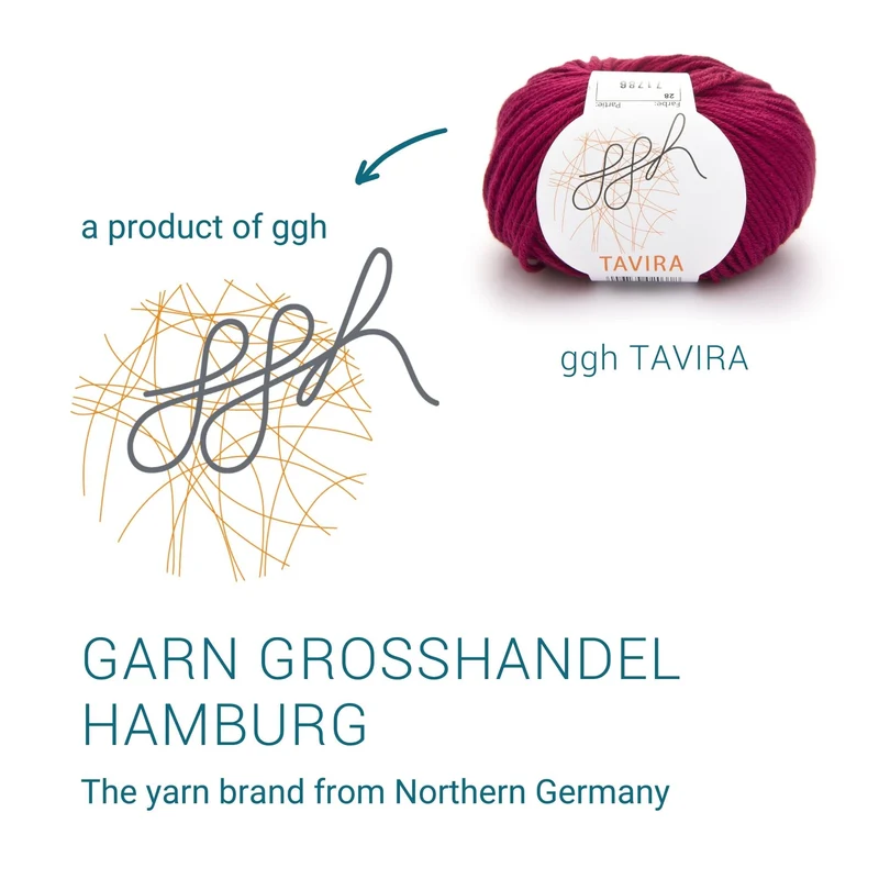 ggh Tavira | 100% Baumwolle | 80m/50g | 028 - Scharlachrot