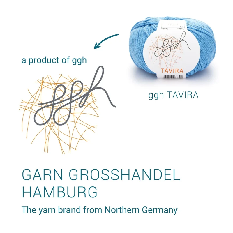 ggh Tavira | 100% Baumwolle | 80m/50g | 015 - Aqua