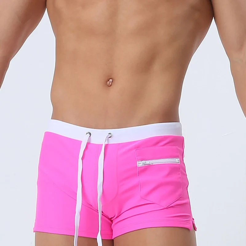 Herren Badehose Badeshorts Kurze Hose Shorts Schwimmhose 100% Polyester NEU