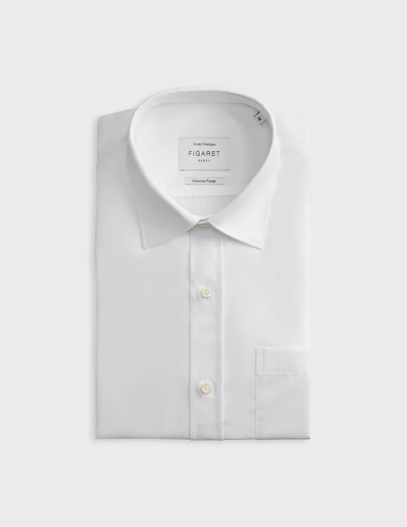 Chemise Classique Voyage blanche
